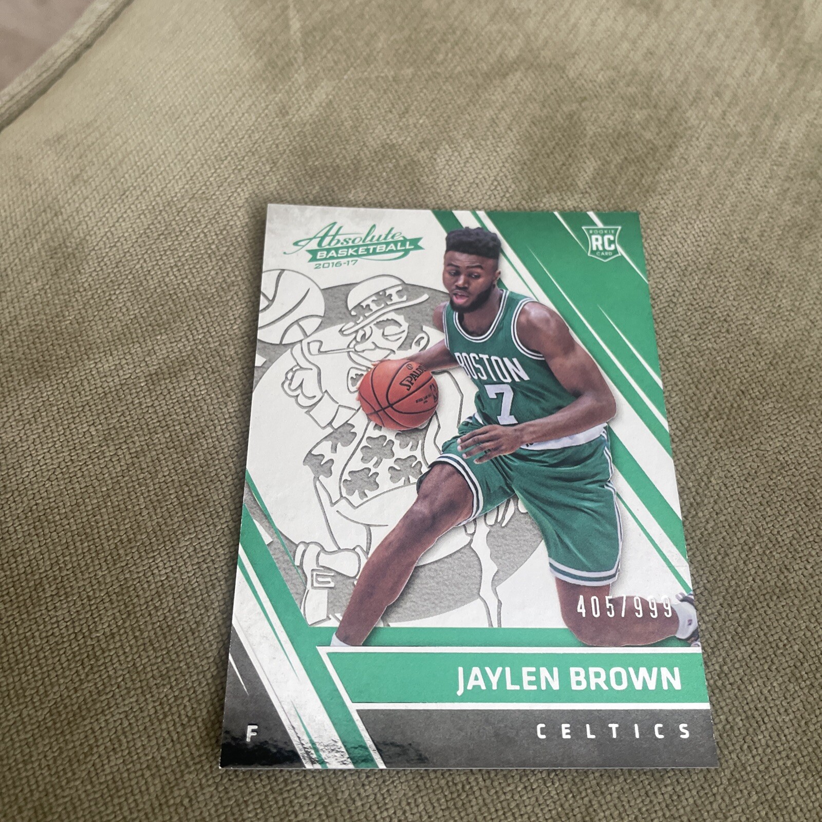 2016-17 Panini Absolute - Rookies #162 Jaylen Brown /999 (RC)