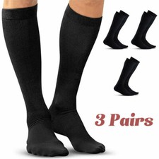 Calf Compression Socks 15-20 mmHg Men Women Foot Support Stocking Relief S-XL