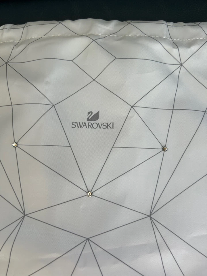 Bolso con cordón blanco cristal Swarovski nuevo sin etiquetas  Foto 2 de 4
