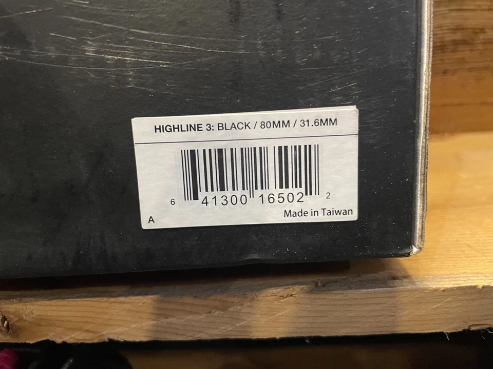 Poste de assento conta-gotas Crank Brothers Highline 3 preto 80 mm 31,6 mm - Imagem 3 de 3