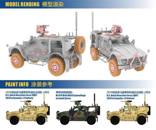 GALAXY HOBBY GH72A06SP 1/72 U.S. M1277 M-ATV CROWS w/M153 - Picture 3 of 5