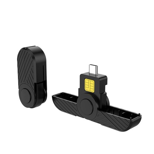 Foldable DOD Type C Common Access CAC Smart SIM Card/IC Bank Chip Card Reader h - Picture 5 of 6