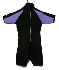 Neo Sport Kids Wetsuit 80% Neoprene 20 %  Nylon Size 4 Back Zip Youth Excellent 