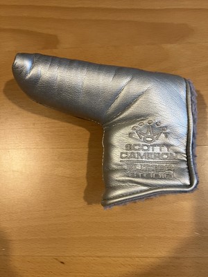 Scotty Cameron Studio Putter Silver 3 red Dot Putter Head Cover | eBay