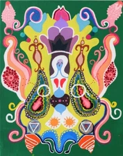 Transcendence (acrylic painting)