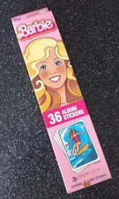 BARBIE ALBUM STICKERS  - A TOPPPS / PANINI 1983 DISPLAY BOX CONTAING 36 STICKERS