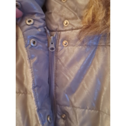 Women's Roman's Plus Size Silver Winter Jacket Size 5X - Picture 2 of 7