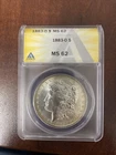 1883 O Morgan Silver Dollar MS62