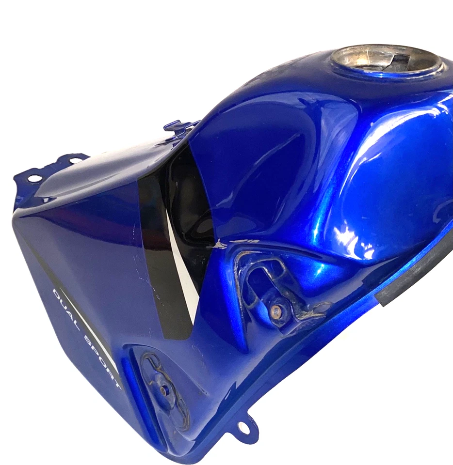 Tanque de gasolina DRZ400s tanque de combustible OEM 2004 azul DRZ400SM DRZ400 ACERO Foto 2 de 4