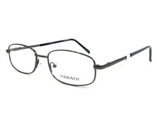 Parade Eyeglasses Frames 1582 AVALON GUNMETAL Rectangle Wire Rim 52-20-140