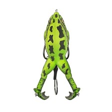LunkerHunt 3 1/2" Prop Frog Bass Fishing Lure / Green Tea PROPF01