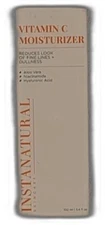 Instanatural Vitamin C Moisturizer Face Cream, Brightens And Reduces The Look Of