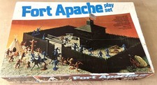 Vintage 1978 Marx 54mm Fort Apache playset 4202 plastic fort  toy soldiers box2