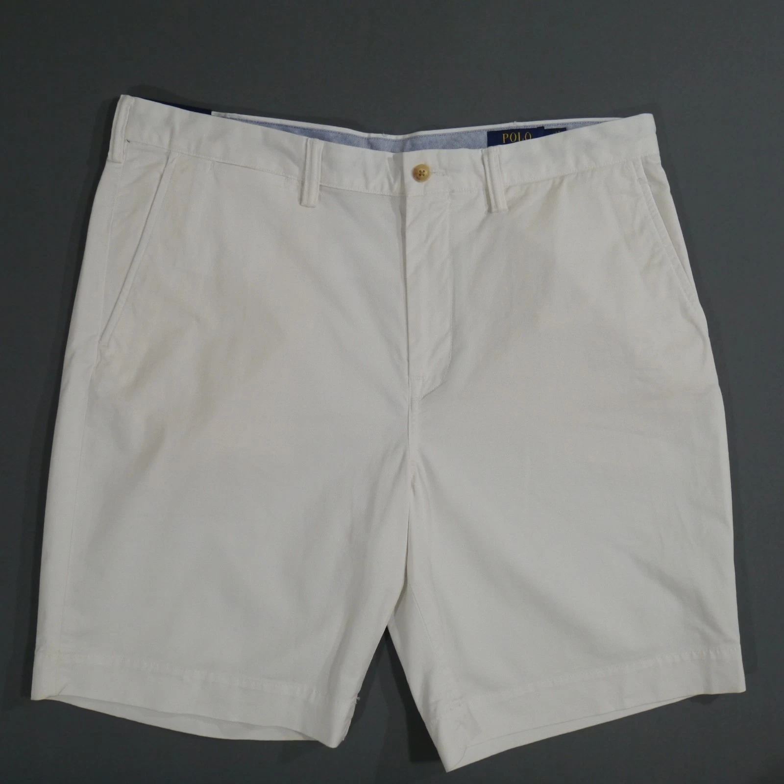 Polo Ralph Lauren Chino Men’s Sz 38 Shorts White Embroidered Sm Pony Logo 9 "
Opens in a new window