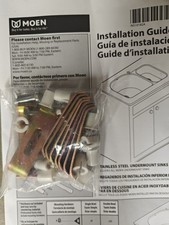 10 Pack MOEN Sink Clip Kit Undermount Sink Clips Moen kitchen/bathroom bath