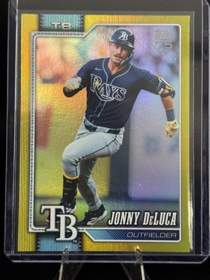 2026 Topps Series 2 #543 Jonny DeLuca Yellow Holo Foil