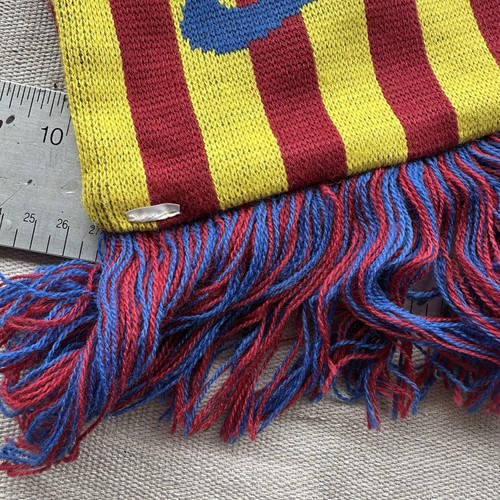 Bufanda de fútbol de doble cara FC Barcelona FCB Nike adulto usada en excelente estado. C21 - Imagen 3 de 7