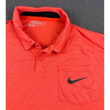 Nike Golf Tour Performance Dri-FIT Polo Shirt Mens XL Short Sleeve Red