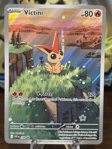 ビクティニ ホロカード HP80 Vフォース120 Victini Holo | eBay