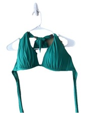 Kenneth Cole greenHalter underwire swim suit Bikini Top Size 36B 36C 36B/C