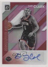 2019 Panini Donruss Optic Signature Series Pink Prizm 14/25 Gary Clark Auto 0c6