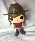 Funko Pop The Walking Dead Carl Grimes Figure Poncho Vaulted 2016 AMC No Box