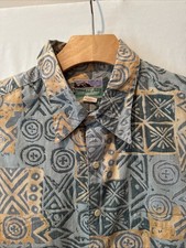 Vintage Classic Reyn Spooner Mens Hawaiian Shirt Floral L S/S Button Up
