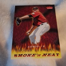 Fleer Roger Clemens Astros Smoke'n Heat MLB Sports Trading Card - 2006