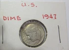 1947 P Roosevelt Dime US Silver 10c 10 CENT  Coin 📸AS PICTURED📸 Philadelphia