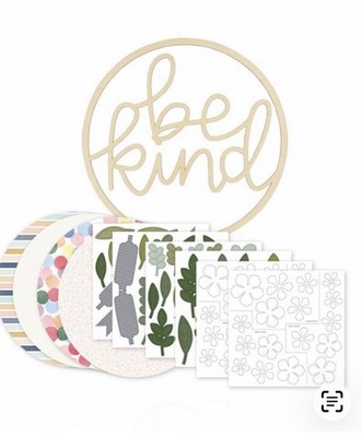 CTMH Wall Art Workshop BE KIND ARTWORK New Fun & Easy Project!