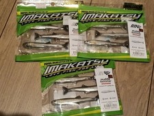 Imakatsu Huddle Swimmer Elastomer 4" Lure, Ayu Color, Unopened Pack