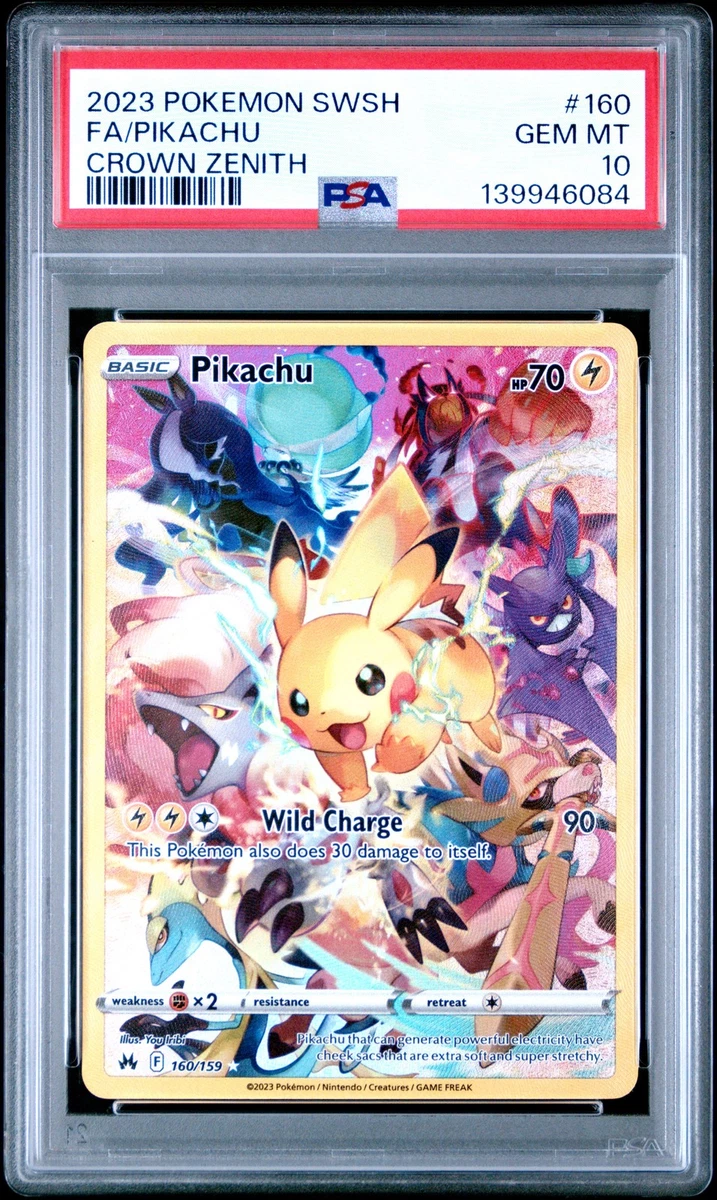 Pikachu 160/159 Crown Zenith for sale | eBay