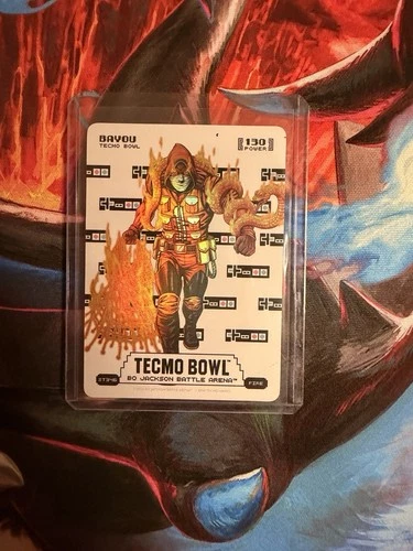 Bo Jackson Battle Arena Tecmo Bowl “Bayou” Sore Thumbs Ja’marr Chase Fire ST346