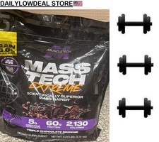 Muscletech Mass Tech Extreme 2000, Triple Chocolate Brownie, 6 lb EXP: 06/2028 10.79 per gallon
