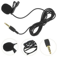 Omnidirectional Lavalier Lapel Clip Microphone Universal Clips Small