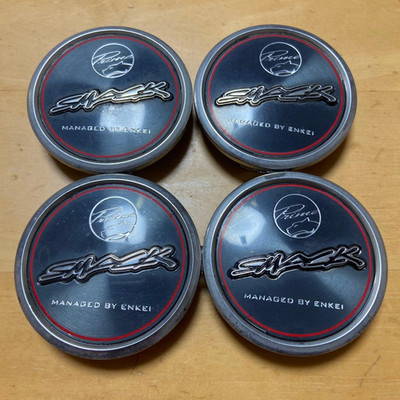 ENKEI SMACK Radnabenkappen 4er Set 59mm JDM Original OEM