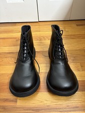 Art the Clown Terrifier Premium Black Shoes Boots Costume Jason Freddy Myers
