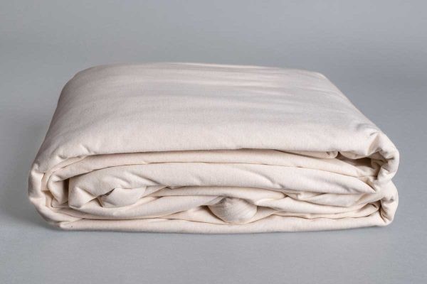 Sleep & Beyond 100% Organic Cotton Ivory Mattress Encasement