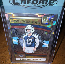 Panini 2025 Donruss Action All-Pros Hologram Brandon Aubrey Cowboys #AAP-BAU