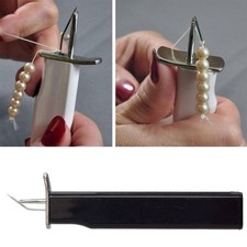Efficient Bead Knotting Tool Metal Beaded Thread Knotter Jewelry Making Supplies