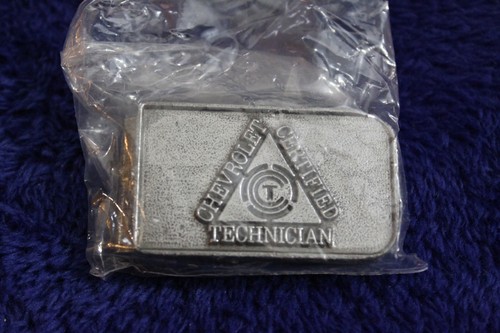 NOS Chevrolet Certified Technician Money Clip & Key Ring Chain Accessory In Box - Picture 3 of 10