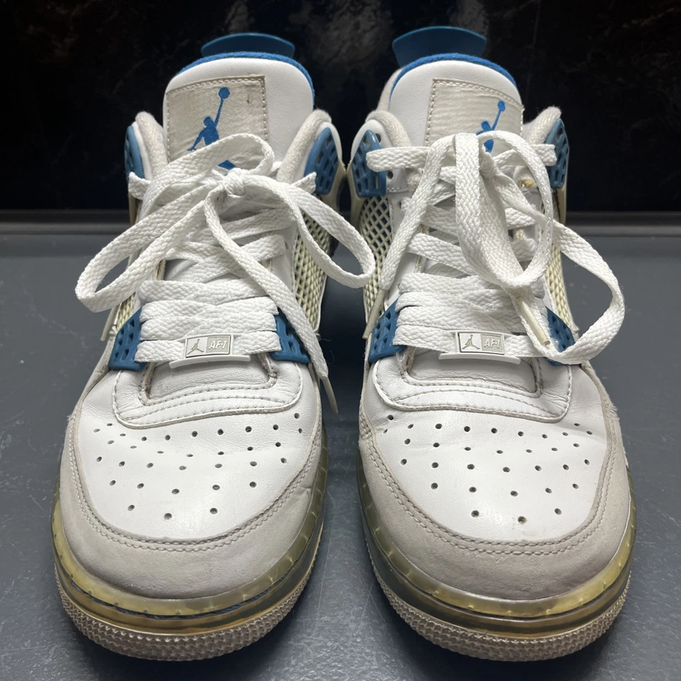 Air Jordan Fusion 4 Azul Militar 364342 141 Talla 8 - Lo mejor de ambos mundos Foto 2 de 4