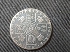 1787 Shilling George III British Silver Coin.