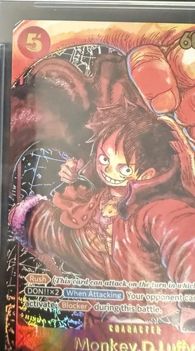 BGS 10 One Piece ST01-012 SR Monkey.D.Luffy - English - Awakening of the New Era - Picture 4 of 12