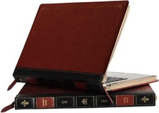 PU Leather Laptop Sleeve Case for MacBook Air Pro 13 14 15 16 inch Vintage Cover