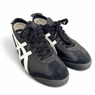 Onitsuka Tiger Mexico 66 Black And White Size 13 Men s US Gently Worn