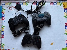 TTX Tech Black PS1 PS2 Controllers Lot of 2 P...