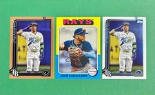 JOSE CABALLERO 2025 Topps GOLD #133 /2025, Base #133, & 2024 Topps Heritage #646