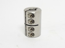 255752 New-No Box; Ruland CLX-6-6-SS Clamp-on Rigid Shaft Coupling; SS; 3/8"ID