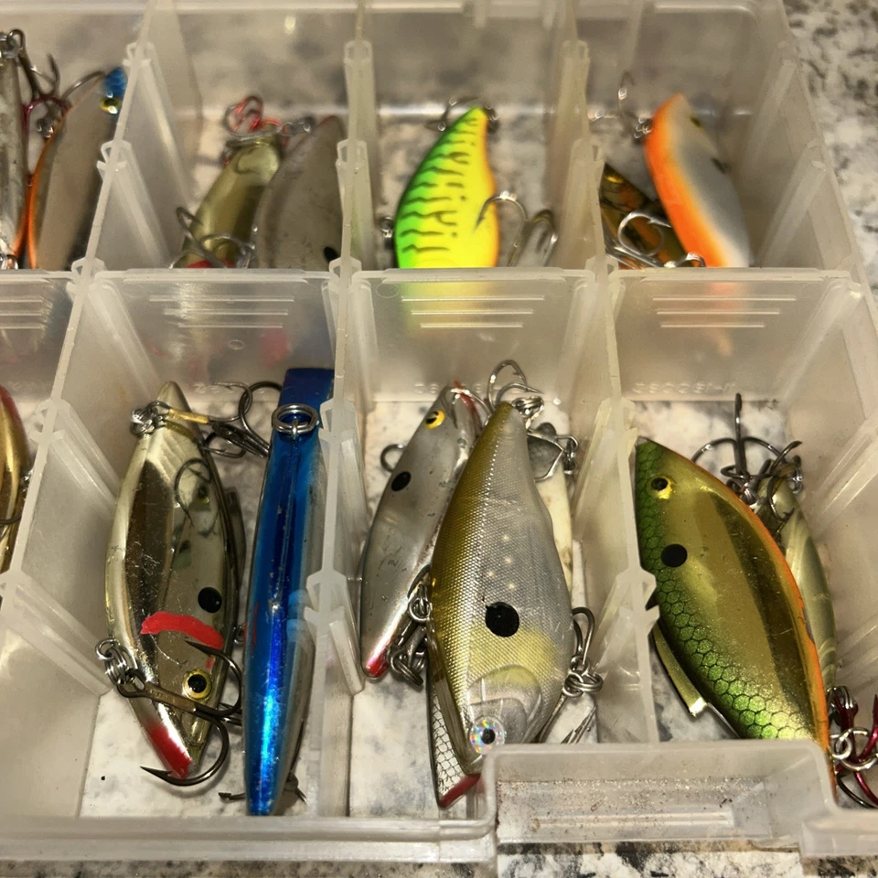 Vintage Fishing Lure Lot Of 25 Bill Lewis Rat L Trap - Image 4 of 4